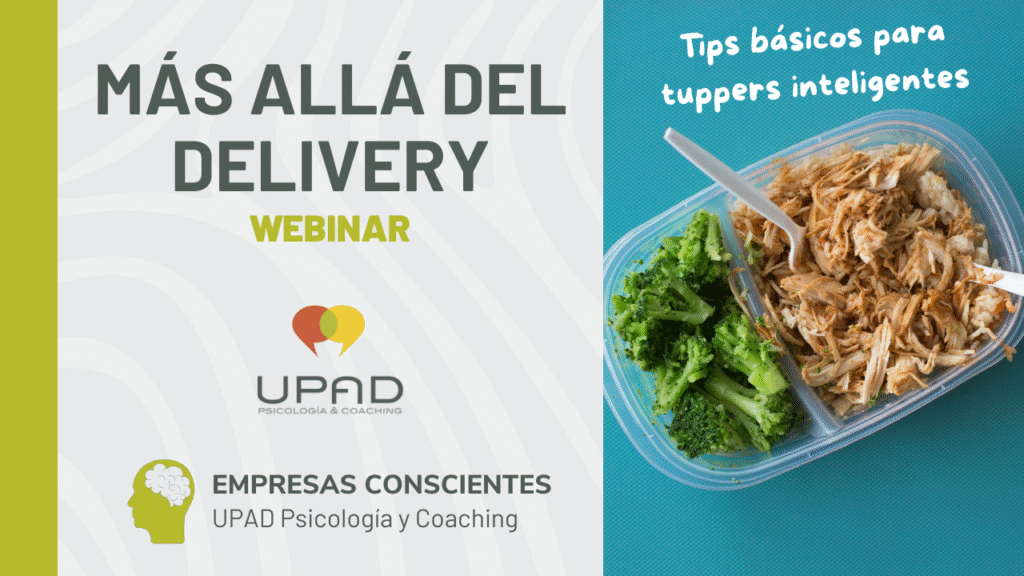 Webinar Más allá del Delivery (Nutrición) | Empresas Conscientes | UPAD Psicología y Coaching