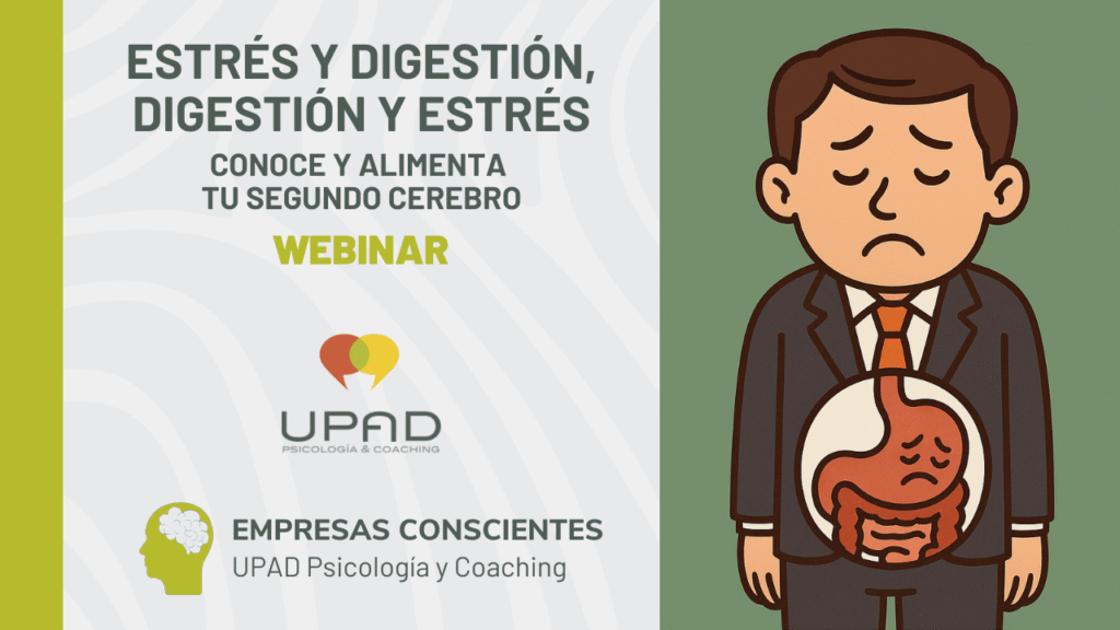 Webinar | Estrés y digestión, digestión y estrés: conoce y alimenta tu segundo cerebro